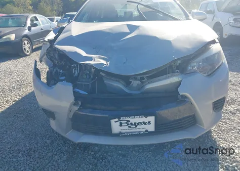 2016 Toyota Corolla Le from USA, damaged, VIN 2T1BURHE0GC570520